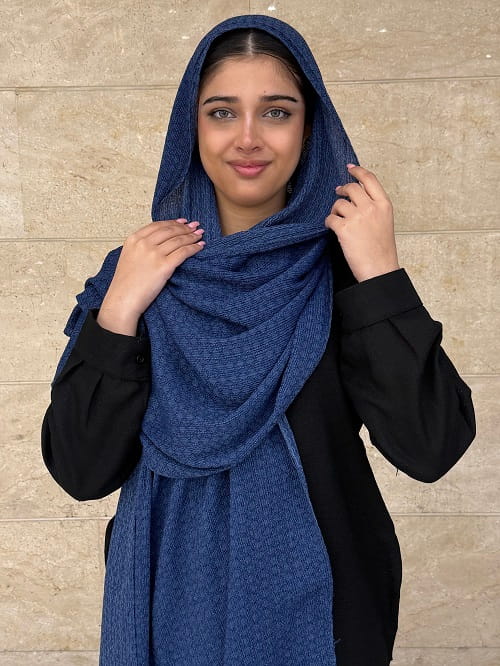 شال پلیسه / پر چین