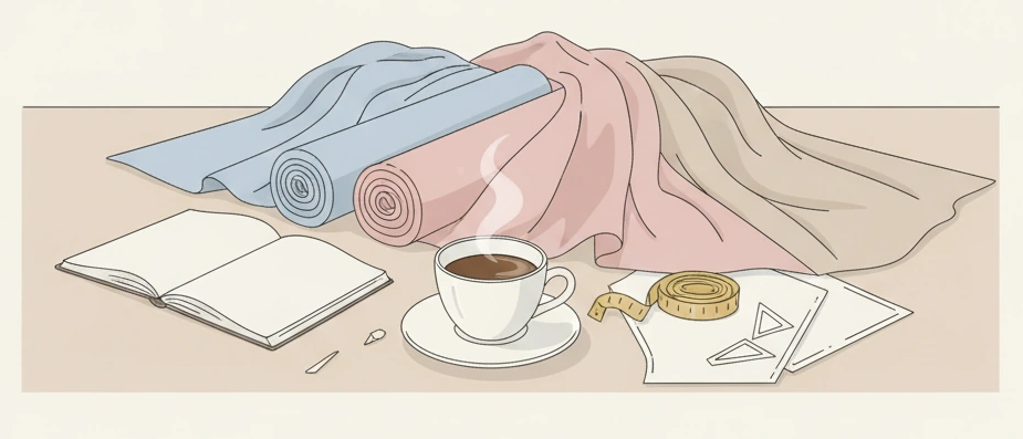 بهترین پارچه برای مانتو شلوار اداری | معرفی ۹ پارچه باکیفیت و رسمی