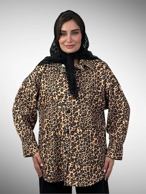 شومیز پلنگی / استایلی جسور